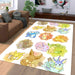 kawaii species of pokemon Living room carpet rugs