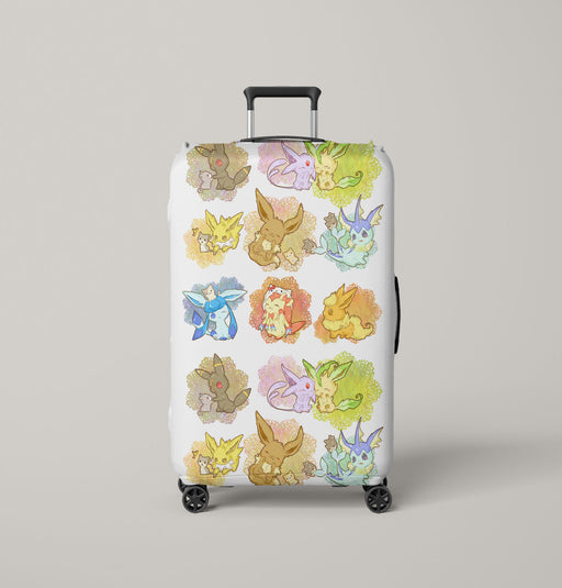 kawaii species of pokemon Luggage Cover | suitcase