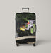 jumping of racing car extreme Luggage Covers | Suitcase