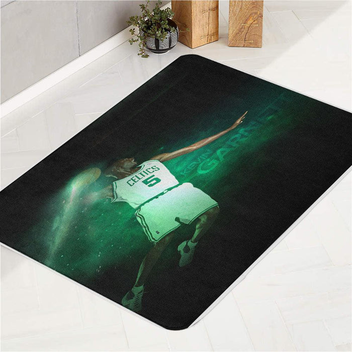 kevin garnett celtics player nba bath rugs