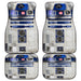 STAR WARS R2D2 ROBOT Car floor mats Universal fit