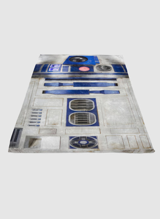 STAR WARS R2D2 ROBOT soft fleece blanket