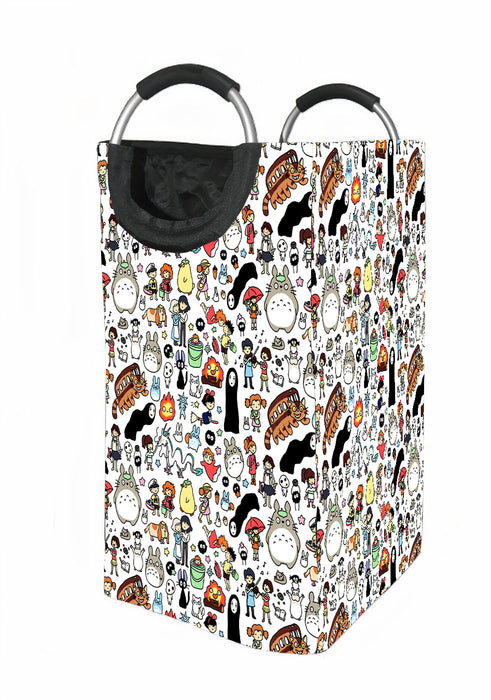 kawaii spirited away ponyo ghibli Laundry Hamper | Laundry Basket