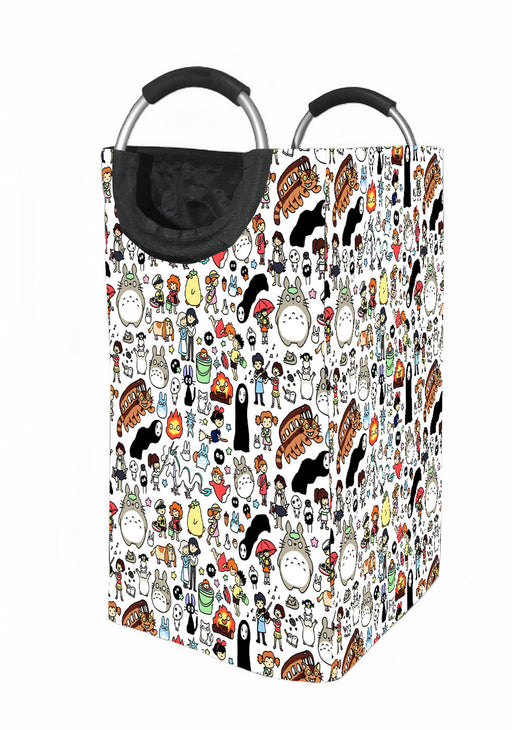 kawaii spirited away ponyo ghibli Laundry Hamper | Laundry Basket