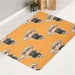 kei tsukishima siwth volley ball karasuno bath rugs