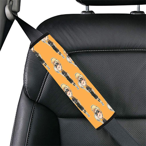 kei tsukishima siwth volley ball karasuno Car seat belt cover