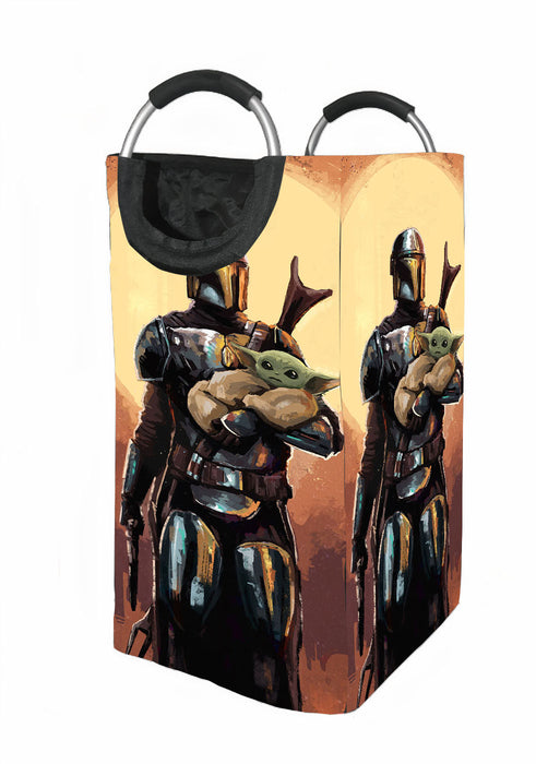 star wars the mandalorian 4 Laundry Hamper | Laundry Basket