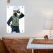 kakashi supreme and bape Poster Metal print wall art