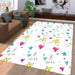 kid drawing and coloring Living room carpet rugs