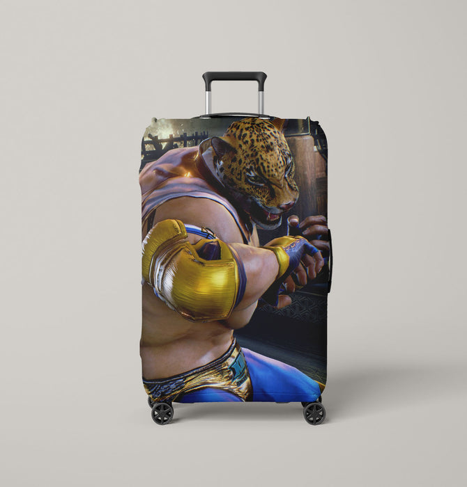 king from game tekken seven Luggage Covers | Suitcase