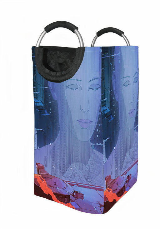 joi hologram blade runner Laundry Hamper | Laundry Basket