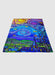 Starry Night Stained Glass soft fleece blanket