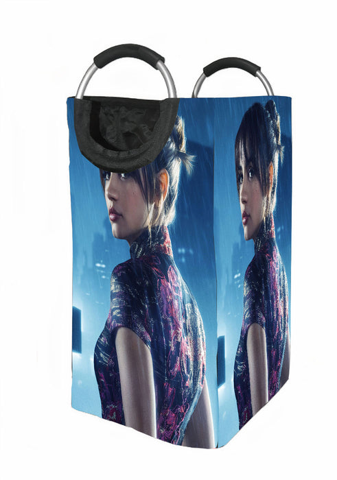 joi potrait blade runner 2049 Laundry Hamper | Laundry Basket