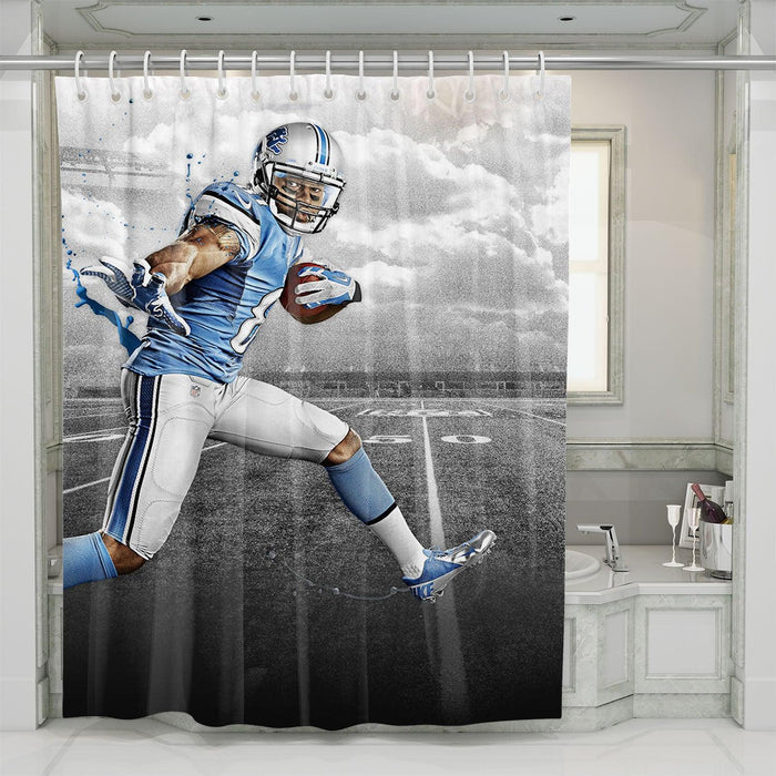 keep the ball nfl shower curtains