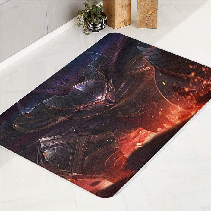 knight evil league of legends bath rugs