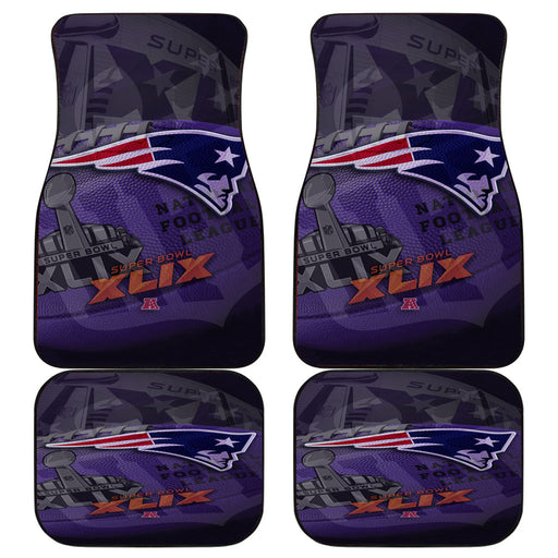 Super Bowl XLIX champs Car floor mats Universal fit