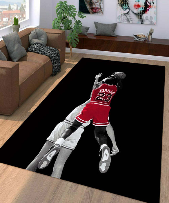 jordan player american basketball Living room carpet rugs