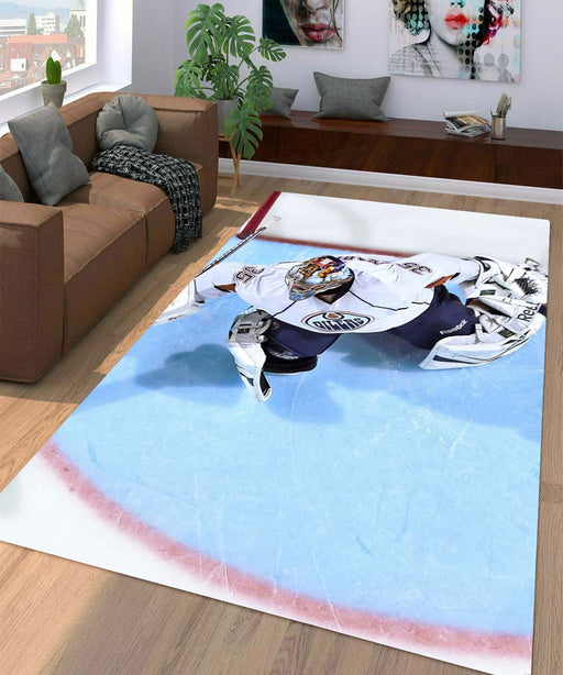 keeper of hockey nhl player Living room carpet rugs