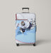 keeper of hockey nhl player Luggage Covers | Suitcase