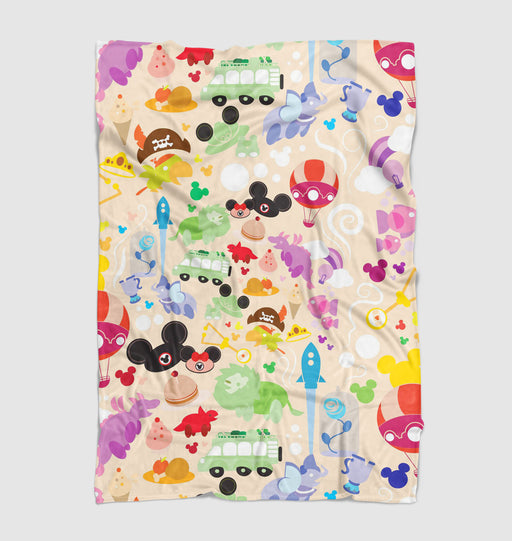 kids stuff from disney cartoon Ultra soft fleece blanket