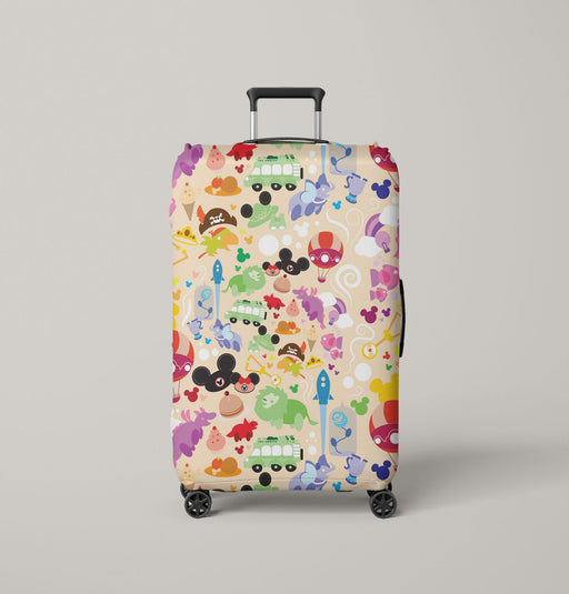 kids stuff from disney cartoon Luggage Cover | suitcase