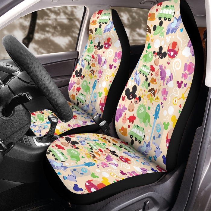 kids stuff from disney cartoon Car Seat Covers