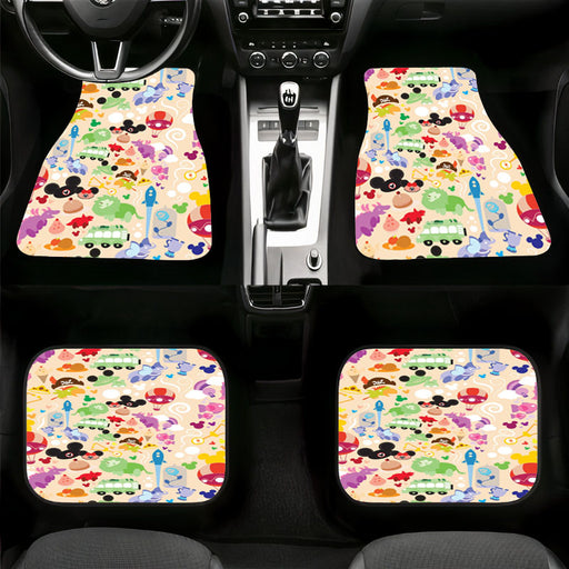 kids stuff from disney cartoon Car floor mats Universal fit