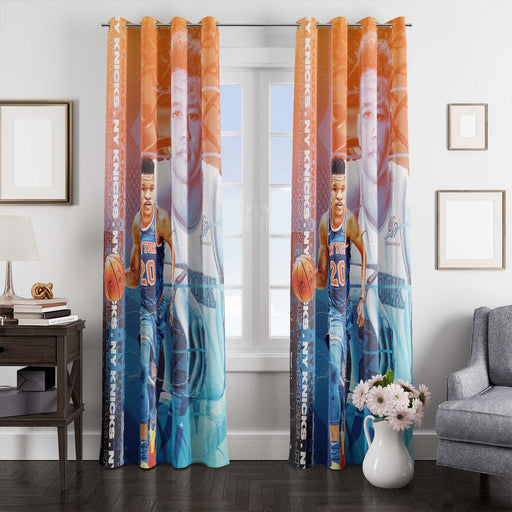 kevin knox from new york knicks window Curtain
