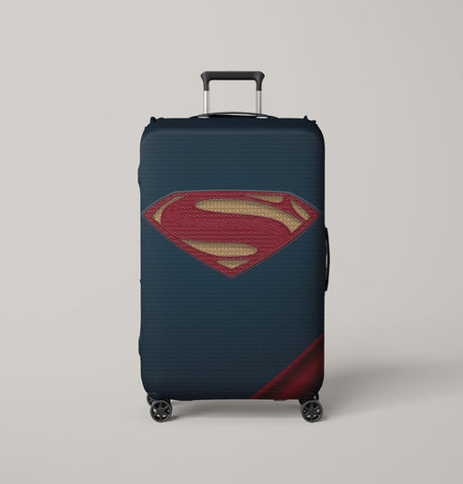 superman logo justice Luggage Cover | suitcase