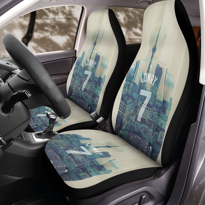 kylie lowry seven nba Car Seat Covers