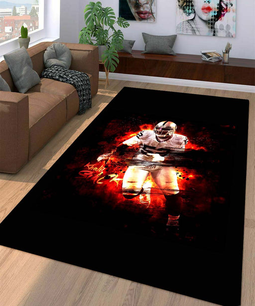 khalil mack from oakland raiders Living room carpet rugs