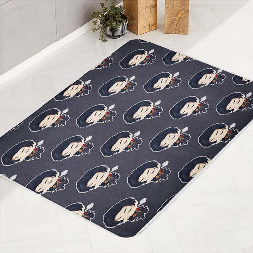 king anime chibi boy bath rugs