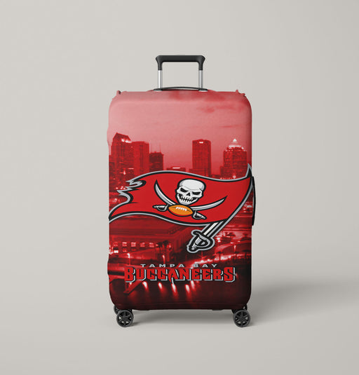 tampa bay buccaneers football logo Luggage Cover | suitcase