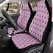 kirby cute character pattern Car Seat Covers