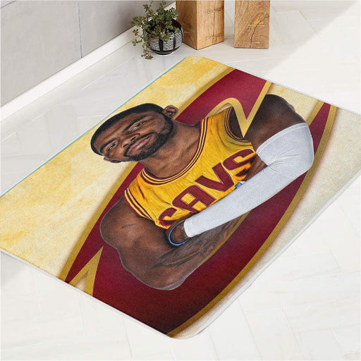 kyrie irving cavaliers nba bath rugs