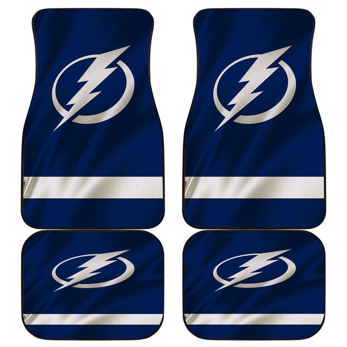 TAMPA BAY LIGHTNING LOGO 1 Car floor mats Universal fit