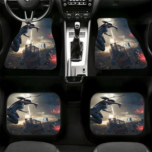 killing the army tomb raider Car floor mats Universal fit