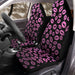 kiss lips xoxo pink Car Seat Covers