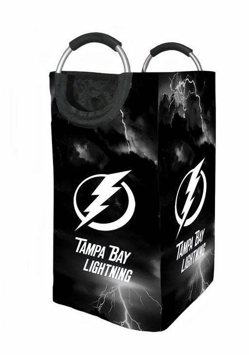 tampa bay lightning logo 2 Laundry Hamper | Laundry Basket