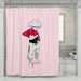 killua hunter x hunter hypebeast shower curtains