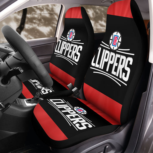 la clippers strong logo Car Seat Covers