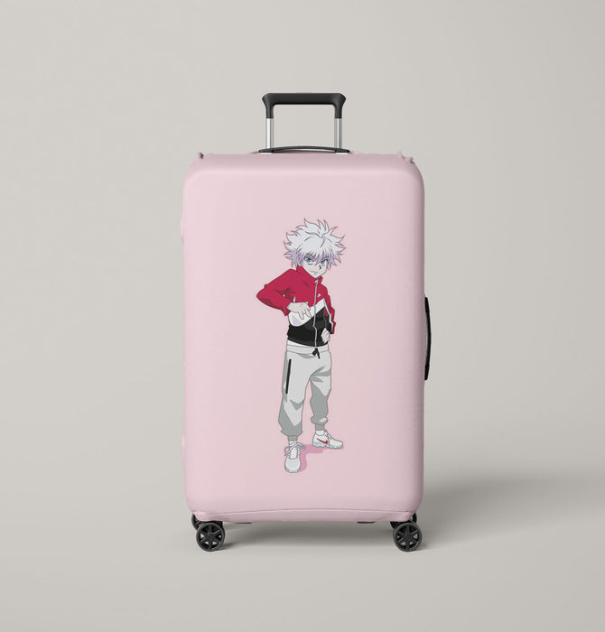 killua hunter x hunter hypebeast Luggage Covers | Suitcase