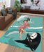 kaonashi sen and haku Living room carpet rugs