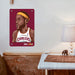 king james vector nba legend cavaliers Poster Metal print wall art