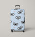 kola face cute cartoon Luggage Cover | suitcase