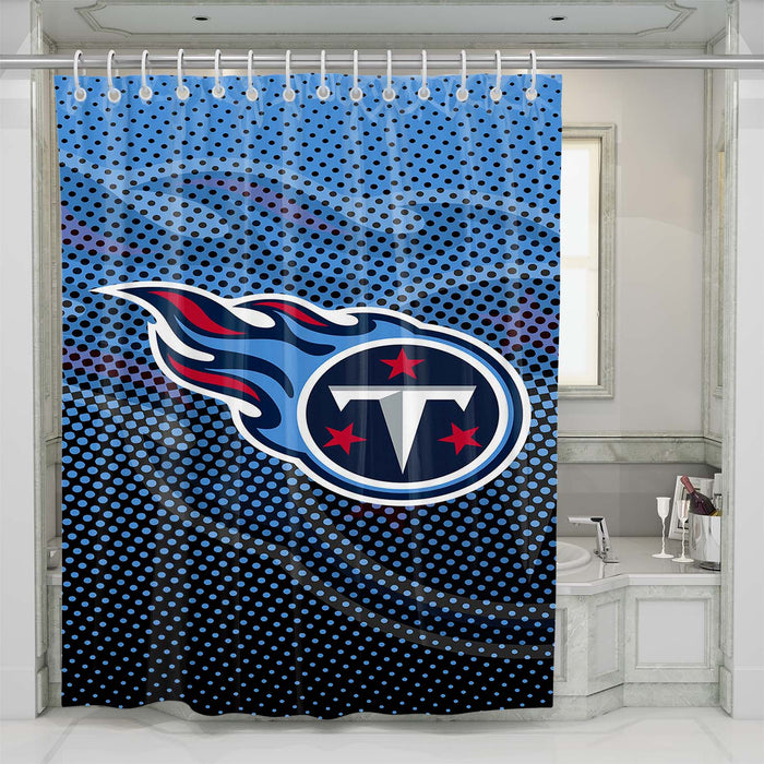 tennessee titans 2 shower curtains