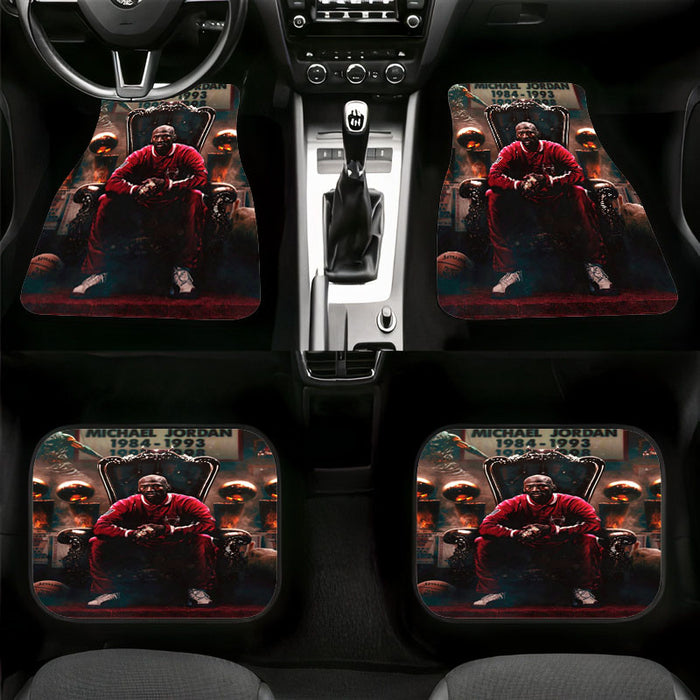 king michael jordan as nba player Car floor mats Universal fit