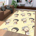 kotaro bokuto meet akaashi aoba johsai Living room carpet rugs