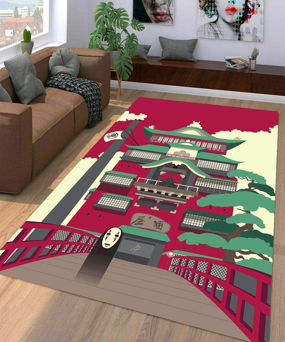 Kaonashi spirited away vector Living room carpet rugs