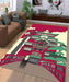 Kaonashi spirited away vector Living room carpet rugs